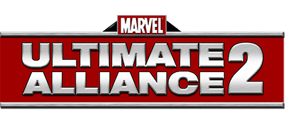 Marvel Ultimate Alliance 2 title screen for Nintendo DS